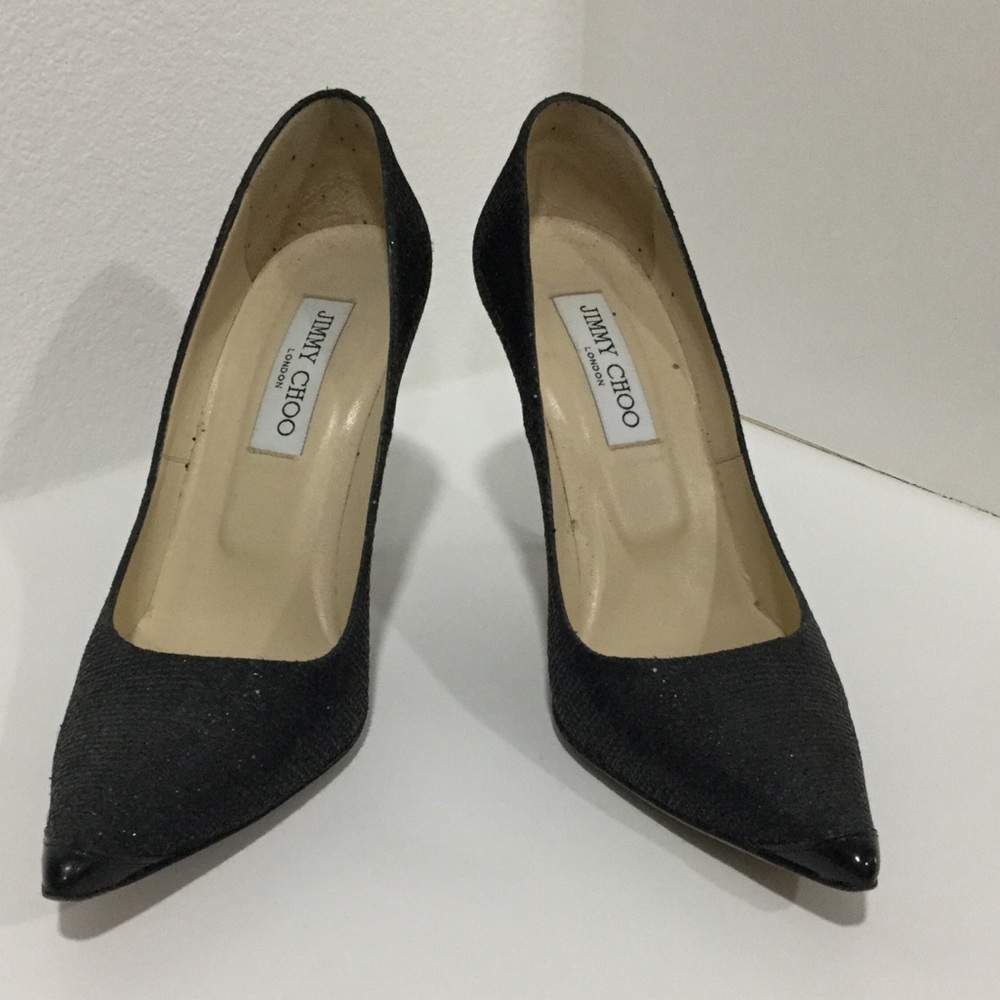 Jimmy Choo Glitter Point Pump